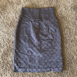 H&M dotted pencil skirt